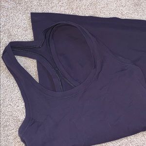 Dark purple tank